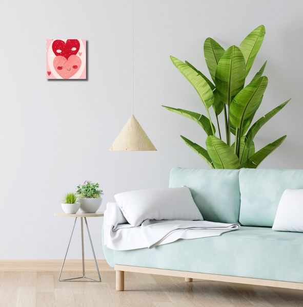 Obraz 20x20cm Ciepło Serca zdjęcie 2