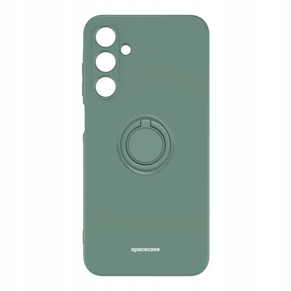 Spacecase Silicone Ring Galaxy A25 5G Dark Green zdjęcie 4