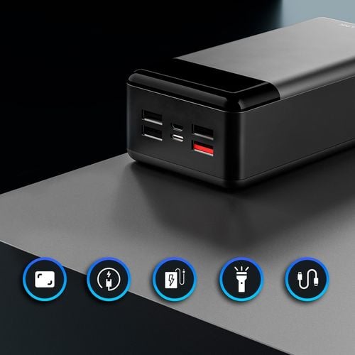 Power bank 30000mAh Fast Charging 22,5W + KABLE na Arena.pl