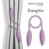 Upinacze do zasłon BRAMPTON 2szt śliwkowe AmeliaHome