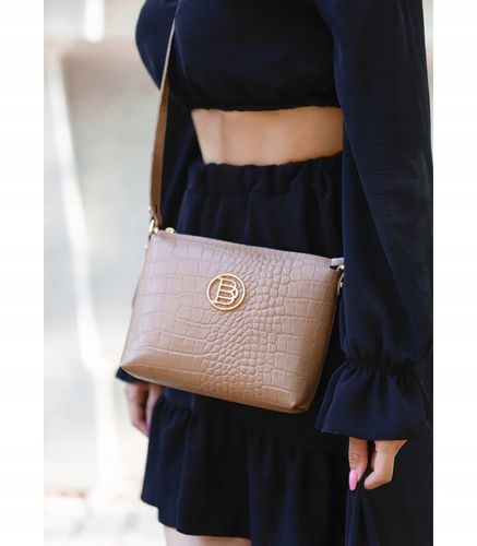 Batycki – torebka Daily Pincess S Aligator Camel na Arena.pl