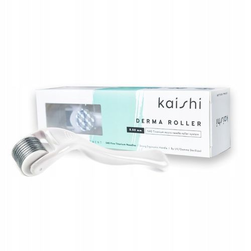 Derma roller Kaishi - mezoterapia mikroigłowa do twarzy (igły tytanowe) 0,5 na Arena.pl
