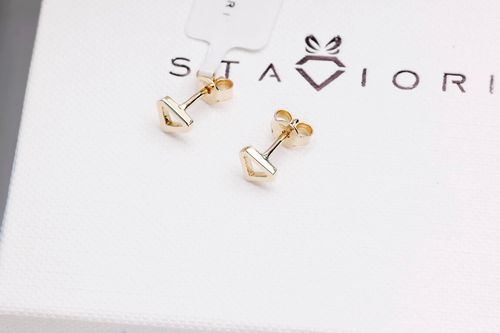 Złote kolczyki Staviori na Arena.pl