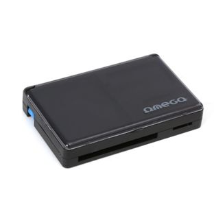 OMEGA CARD READER microSDHC/SDHC/SDXC/CF USB 3.0 + BOX [42848]