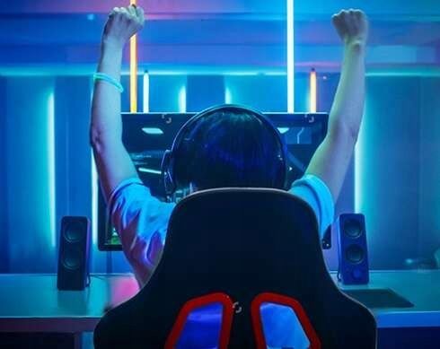 Fotel gamingowy - czarno - czerwony MALATEC zdjęcie 8