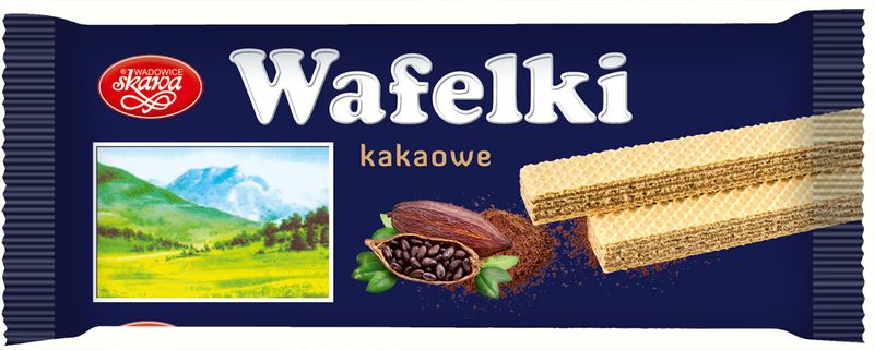 SKAWA WAFELKI 80G KAKAOWE zdjęcie 1