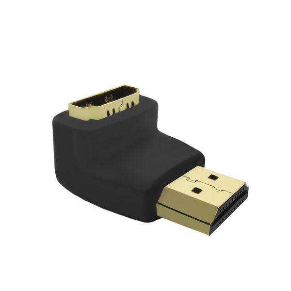 Qoltec Adapter HDMI A męski | HDMI A żeński | kątowy zdjęcie 1