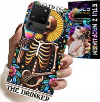 ETUI DO SAMSUNG GALAXY S20 Ultra - THE DRINKER ALKO WINKO DRINK WZORY CASE