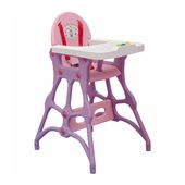 krzeselko do karmienia King różowy