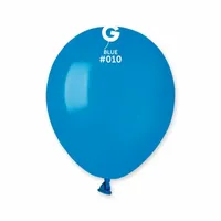 Balony pastelowe niebieskie, 12 cm 3 szt.