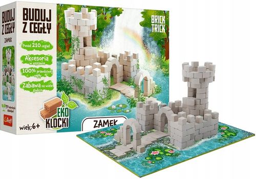 BRICK TRICK ZAMEK BUDUJ Z CEGŁY 210 ELEMENTÓW na Arena.pl