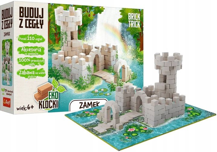 BRICK TRICK ZAMEK BUDUJ Z CEGŁY 210 ELEMENTÓW zdjęcie 2