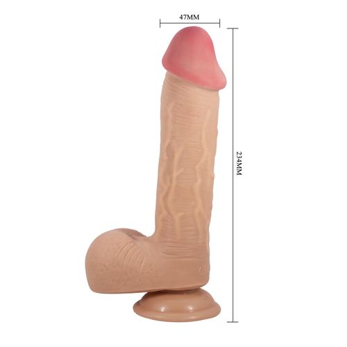 Baile - Sliding Skin 9,2'' Flesh Suction Base Tpr na Arena.pl