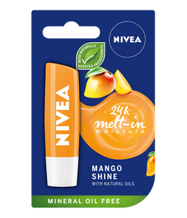 Nivea  Pielęgnująca Pomadka Do Ust Mango Shine ( Mango) - 4,8 G