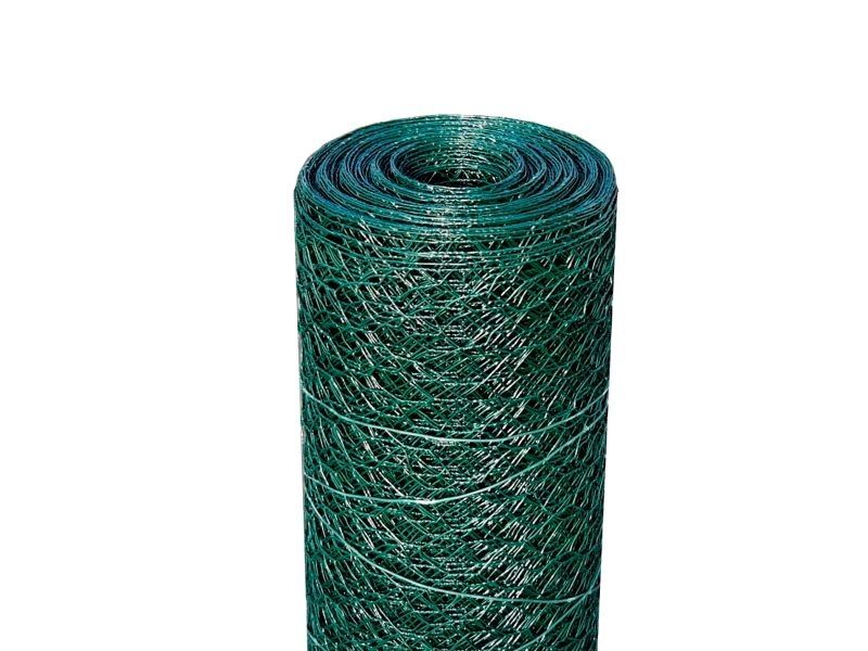 Siatka sześciokątna zielona - 40 mm x 40 mm / 0,50 m - 5m zdjęcie 1