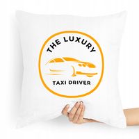 Poduszka Prezent Taksówkarza Luxury Taxi Driver Z Nadrukiem Ze Zdjęciem