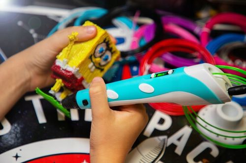 ZESTAW MAGICZNY DŁUGOPIS 3D PEN DRUKARKA STOJAK + WKŁADY DLA DZIECI 65M na Arena.pl