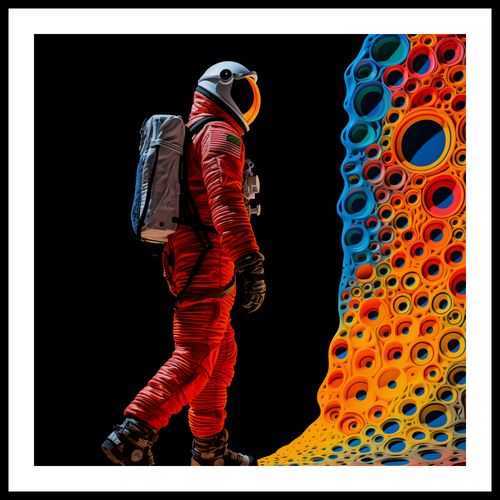 Plakat 50x50cm Eksplorator Nowych Światów na Arena.pl