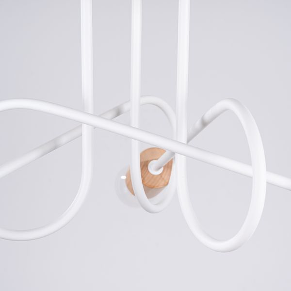 Żyrandol EMBER 3 biały zdjęcie 9