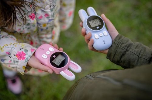 KRÓTKOFALÓWKI WALKIE TALKIE DLA DZIECI REDLEAF XJ11 KRÓLICZKI 8 KANAŁÓW 3KM na Arena.pl