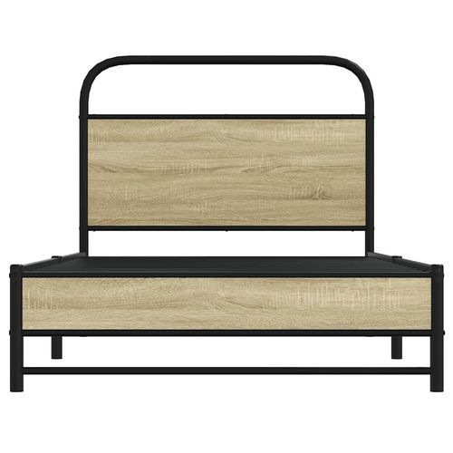 Łóżko bez materaca, 90x190 cm, dąb sonoma na Arena.pl