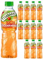 Tymbark 12 x 500ml Jabłko Brzoskwinia Napój