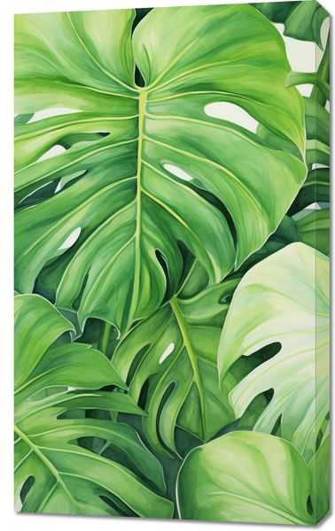 Obraz 60x100cm Tajemnice Liści zdjęcie 1