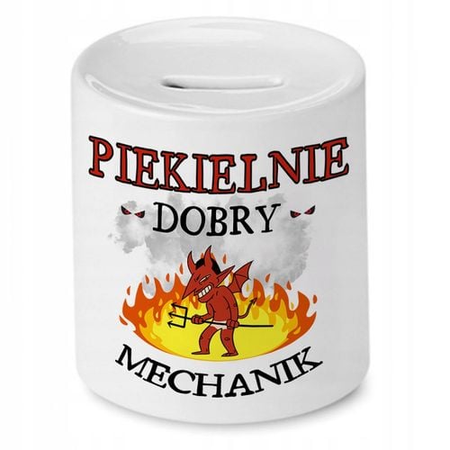 Skarbonka Dla Mechanika Idealny Imieniny Prezent Z Nadrukiem Ze Zdjęciem na Arena.pl