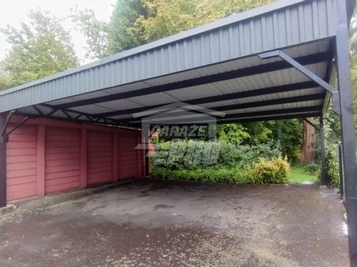 Wiata samochodowa CarPort 8x8  GP217 na Arena.pl
