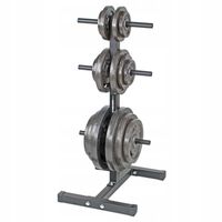 Mocny STOJAK NA OBCIĄŻENIA TALERZE 400kg ENDORFIT