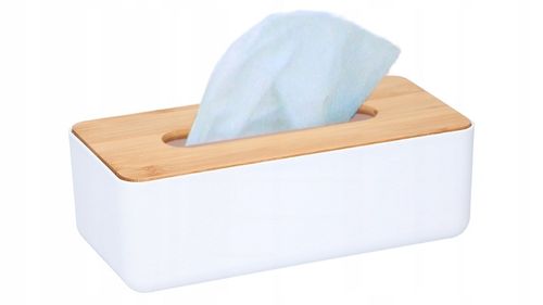 Pudełko na chusteczki Pojemnik na chustki 26x13cm Alpina na Arena.pl