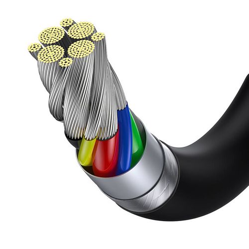 kabel usb-c do usb-c baseus superior series, 100w, 1m (czarny) na Arena.pl