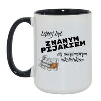 Duży Biało-Czarny 450 ml
