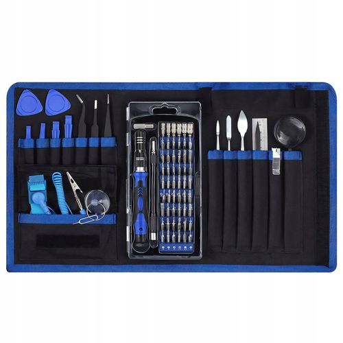 ZESTAW WKRĘTAKÓW ŚRUBOKRĘTÓW BITÓW PRECYZYJNE 75 ELEMENTÓW W ETUI na Arena.pl