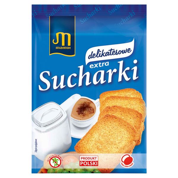 Mamut Sucharki extra delikatesowe 230 g zdjęcie 1