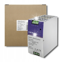 Qoltec Przemysłowy zasilacz na szynę DIN 240W 24V