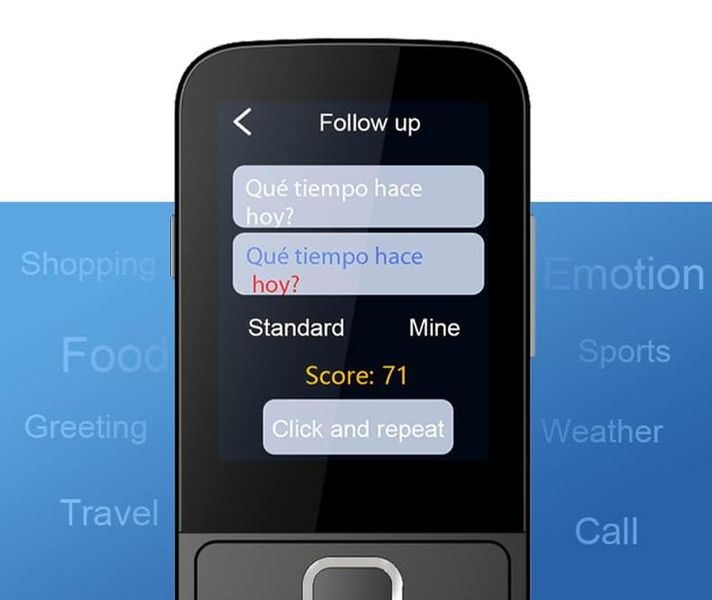 Przenośny tłumacz Hersance AA75-1, offline/Wi-Fi dwukierunkowy 137 języków zdjęcie 6