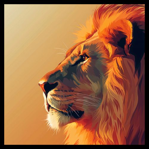 Plakat 50x50cm Król na Arena.pl