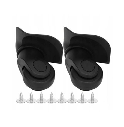 2 SZT CZARNE KÓŁKO DO WALIZKI CZĘŚCI WALIZEK TORBY na Arena.pl