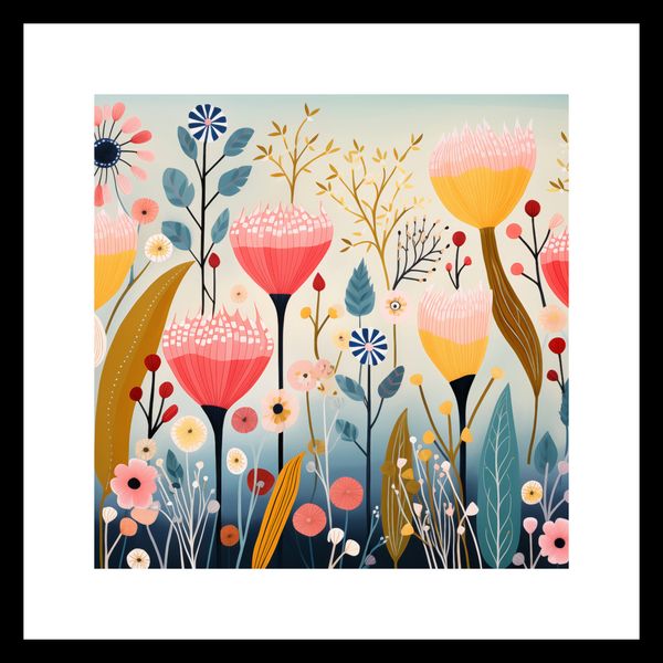 Plakat 30x30cm Ogród Marzeń zdjęcie 3