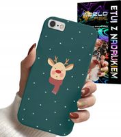 ETUI CASE DO IPHONE 6 PLUS - ŚWIĄTECZNE WZORY RENIFER MIKOŁAJ PREZENT