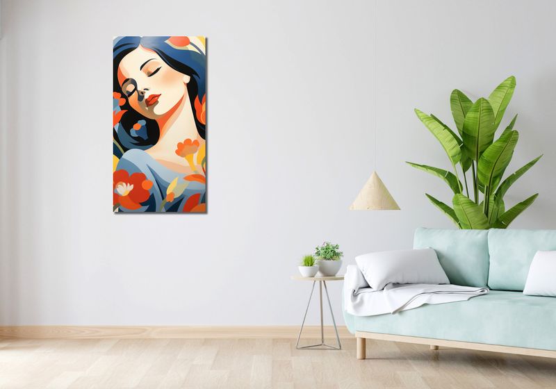 Obraz 50x100cm Urok Wewnętrzny zdjęcie 2