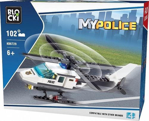 Klocki MyPolice 102 elementy - Helikopter na Arena.pl