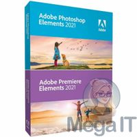 Photoshop & Premiere Elements 2021 - Licencja Wieczysta (LifeTime) - Windows - Użytkownik Indywidualny - BOX (ESD)