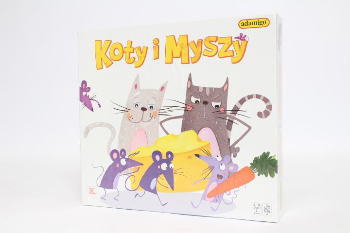 Koty i myszy - gra planszowa 07721 zdjęcie 1