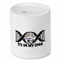 Dla Bankiera Prezent Skarbonka Its In My Dna Z Nadrukiem Ze Zdjęciem