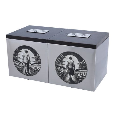 Podwójna urna dla małżeństwa lub rodziców Projekt 2 / Tabliczki na Arena.pl