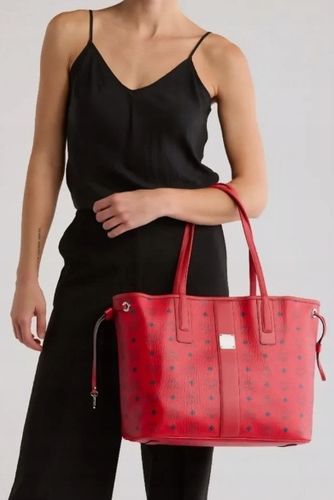 MCM LIZ Shopper TOREBKA Tote Candy Red na Arena.pl