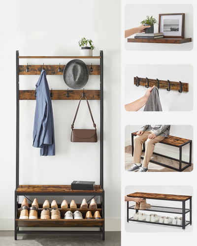 Wieszak Stojak na Ubrania - HSR405B01 na Arena.pl