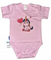 BODY KRÓTKI RĘKAW! Śliczne nadruki! Rozm. 98